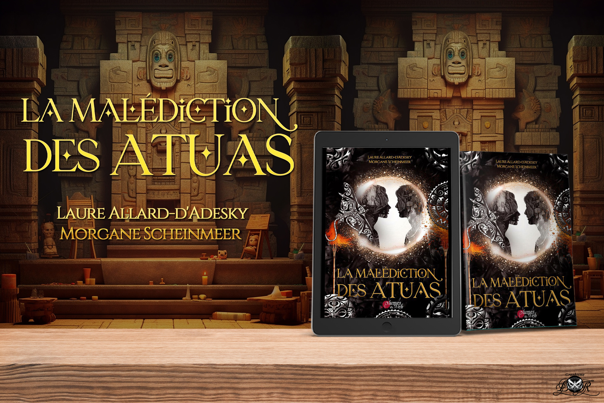 La Malédiction des Atuas, Laure Allard-d'Adesky & Morgane Scheinmeer